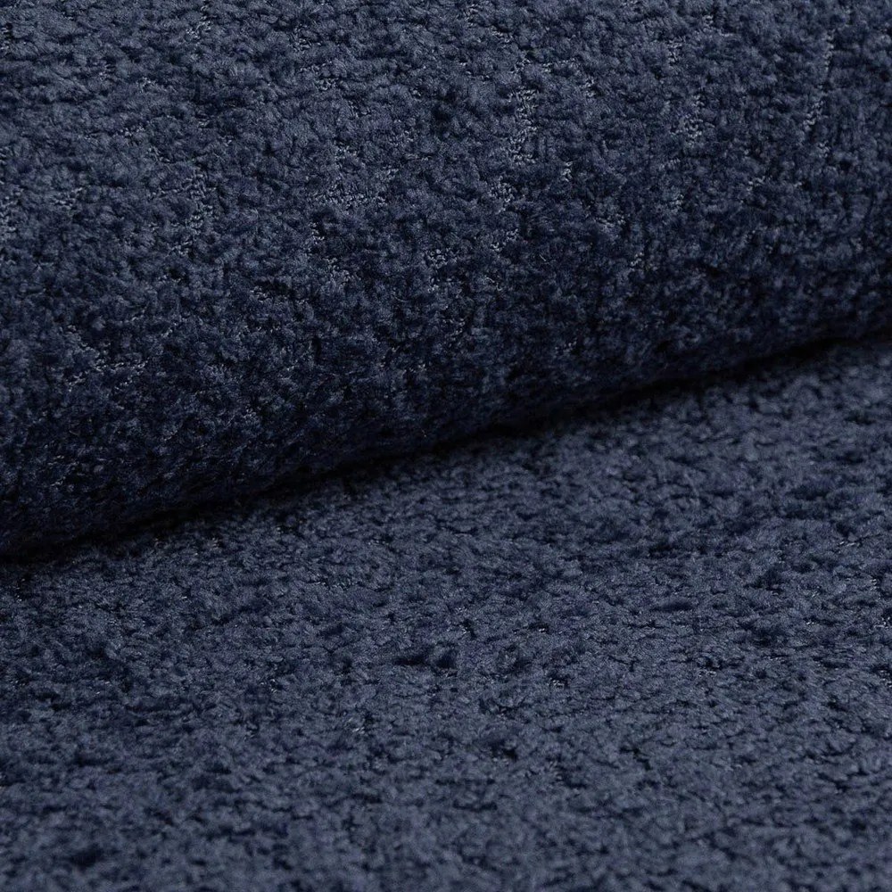 Letto matrimoniale imbottito blu con contenitore con rete inclusa 160x200 cm Mount – Micadoni