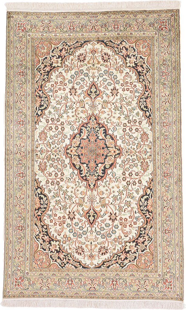 Cashmere Silk Tappeto orientale 90x150 (Indian) Annodato A Mano