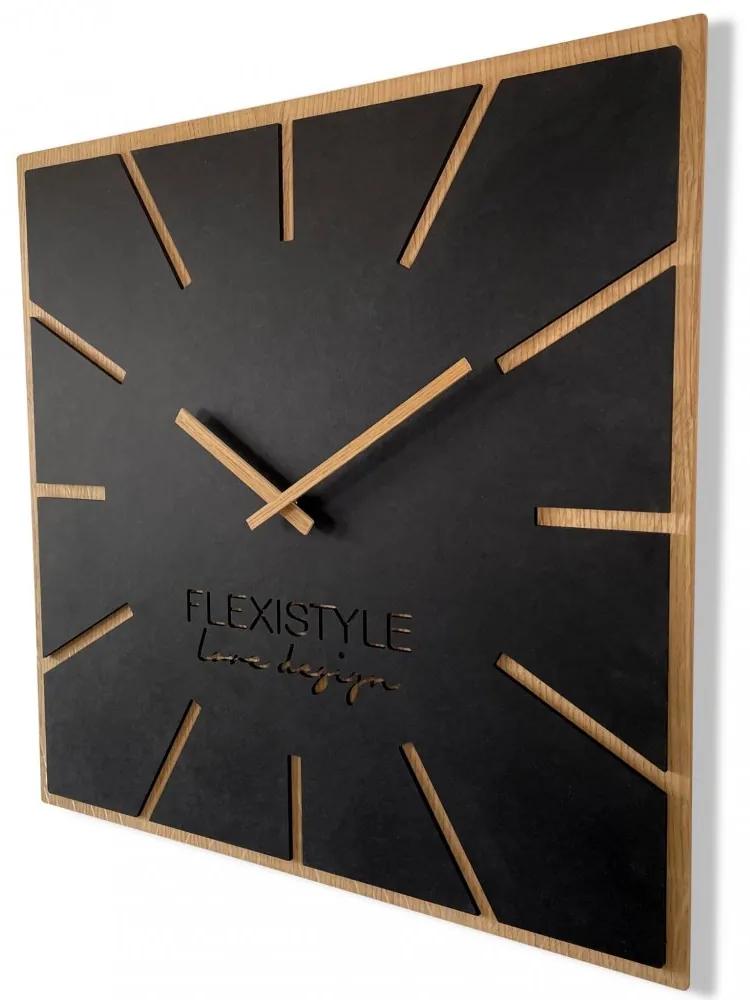 Elegante orologio da parete in legno 60 cm