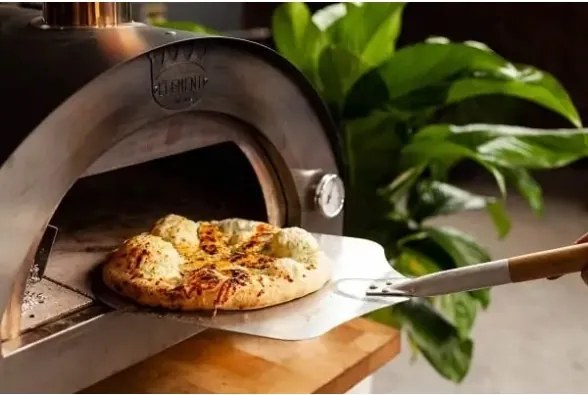 Forno A Legna Per Pizze Compatto 60x40 Cm In Acciaio Clementino Clementi Antracite