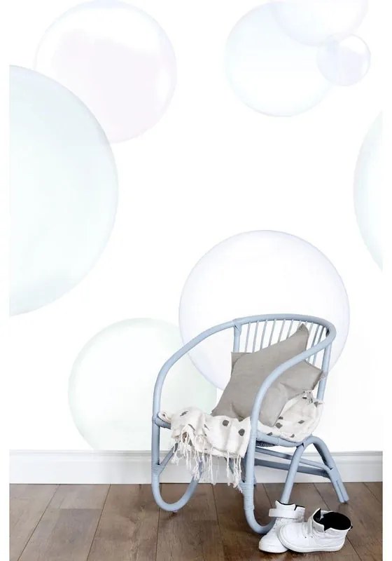 Fotomurale ESTA Bolle, verde e lilla 232X280 cm