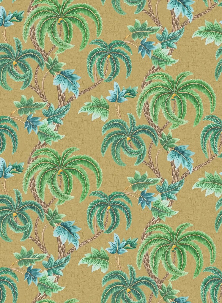 Osborne & Little Tapete Shalimar - Metallic Gold