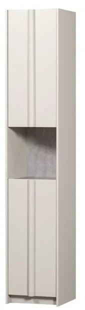 Armadio modulare in legno di pino crema 40x210 cm Basu - WOOOD