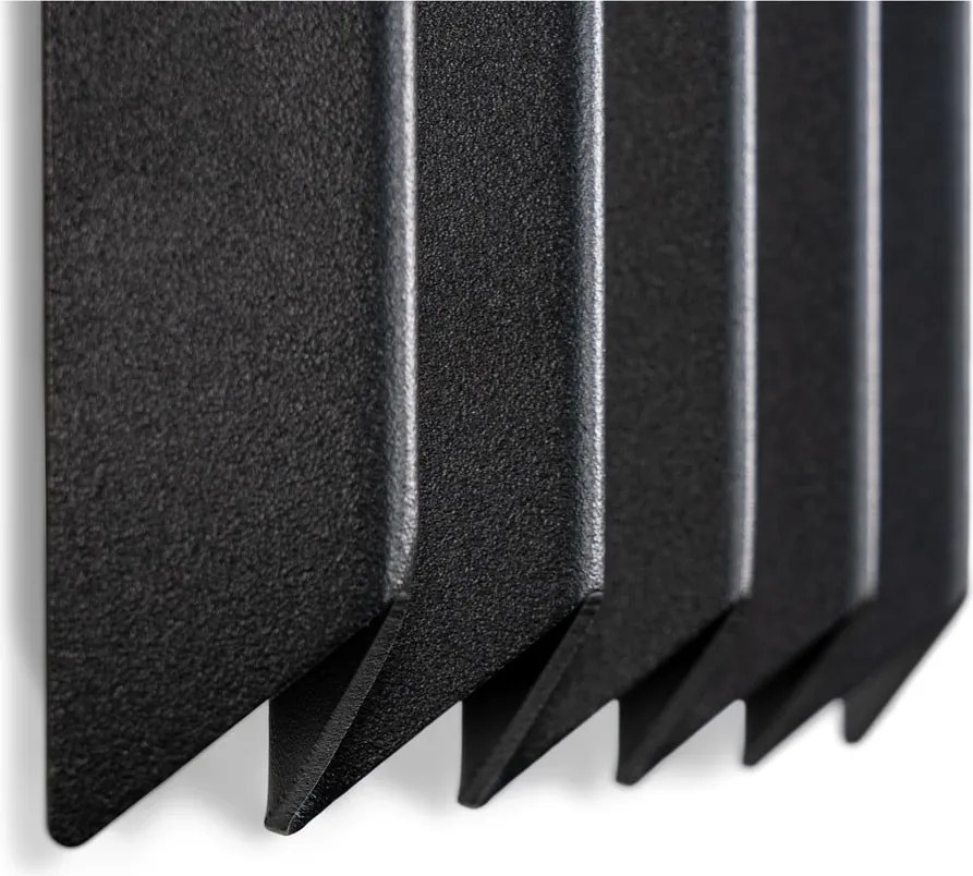 Attaccapanni da parete nero in metallo 21 cm Sensu – Spinder Design