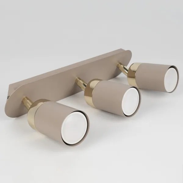 Brilagi - Faretto POKER 3xGU10/25W/230V beige