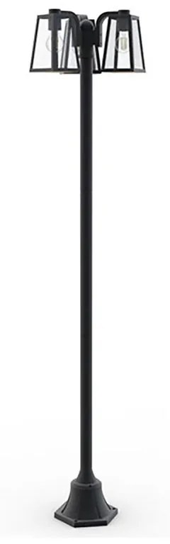 Lampione da giardino, Fia H 186.8 cm, antracite, IP44 LUTEC