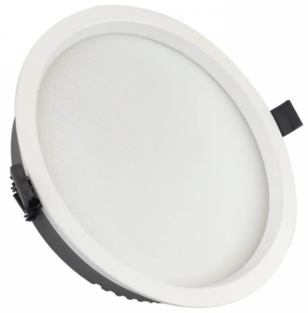 Faro LED incasso 30W, foro ø200-210, UGR19, 110lm/W - Dimmerabile Colore Bianco Caldo 2.700K