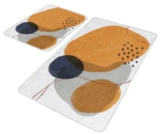 Set di tappetini per il bagno in velluto 2 pz 60x100 cm – Mila Home