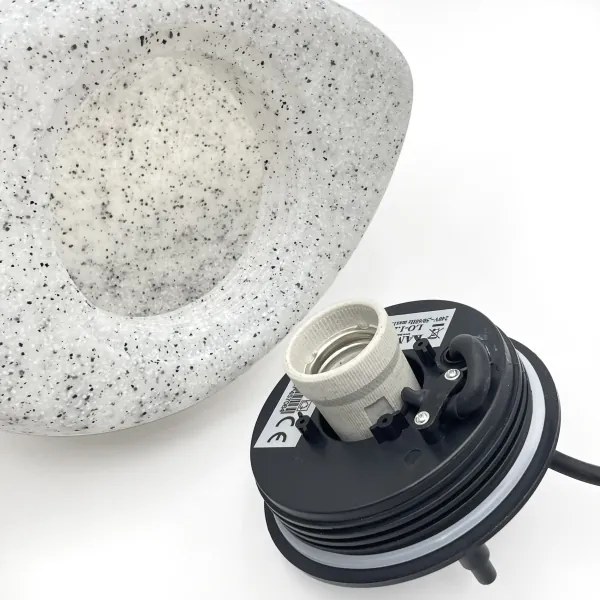 Lampada decorativa da esterno LUMISTONE 1xE27/15W/230V IP65 Ø 26,5 cm