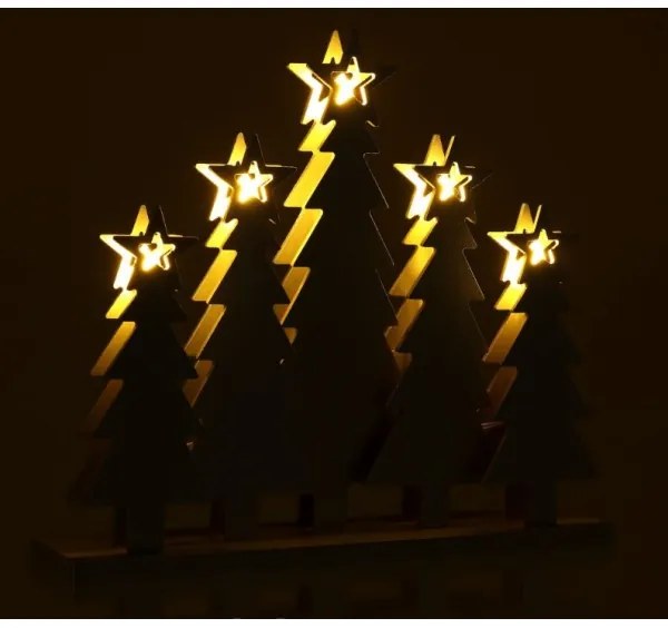 Retlux - Decorazioni natalizie a LED Alberi LED/2xAAA