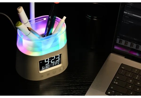 Immax 08980L-LED RGBW Lampada dimmerabile con portamatite FALCON LED/10W/5V