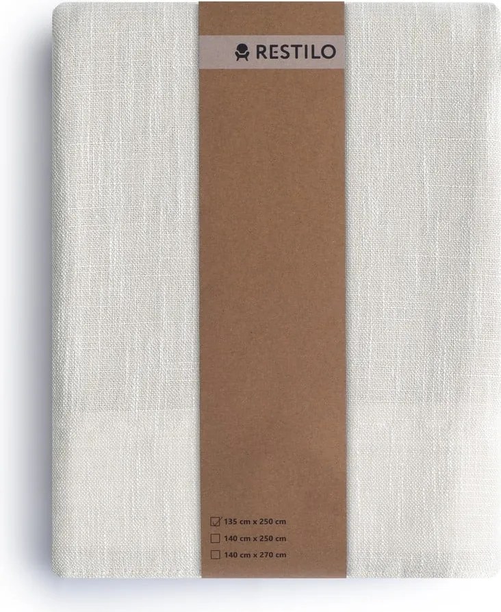 Tenda color crema 140x270 cm Valeta – Restilo