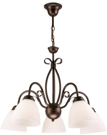 Vetro di ricambio per lampadario e applique ADELLE E27 bianco