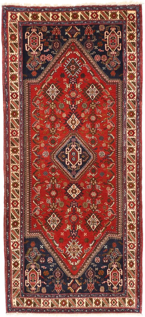 Gashghai Tappeto persiano 90x190 (Iran) Annodato A Mano