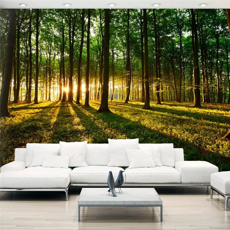 Fotomurale  Mystical Morning  Colore Marrone, Dimensioni e Misure 350x245