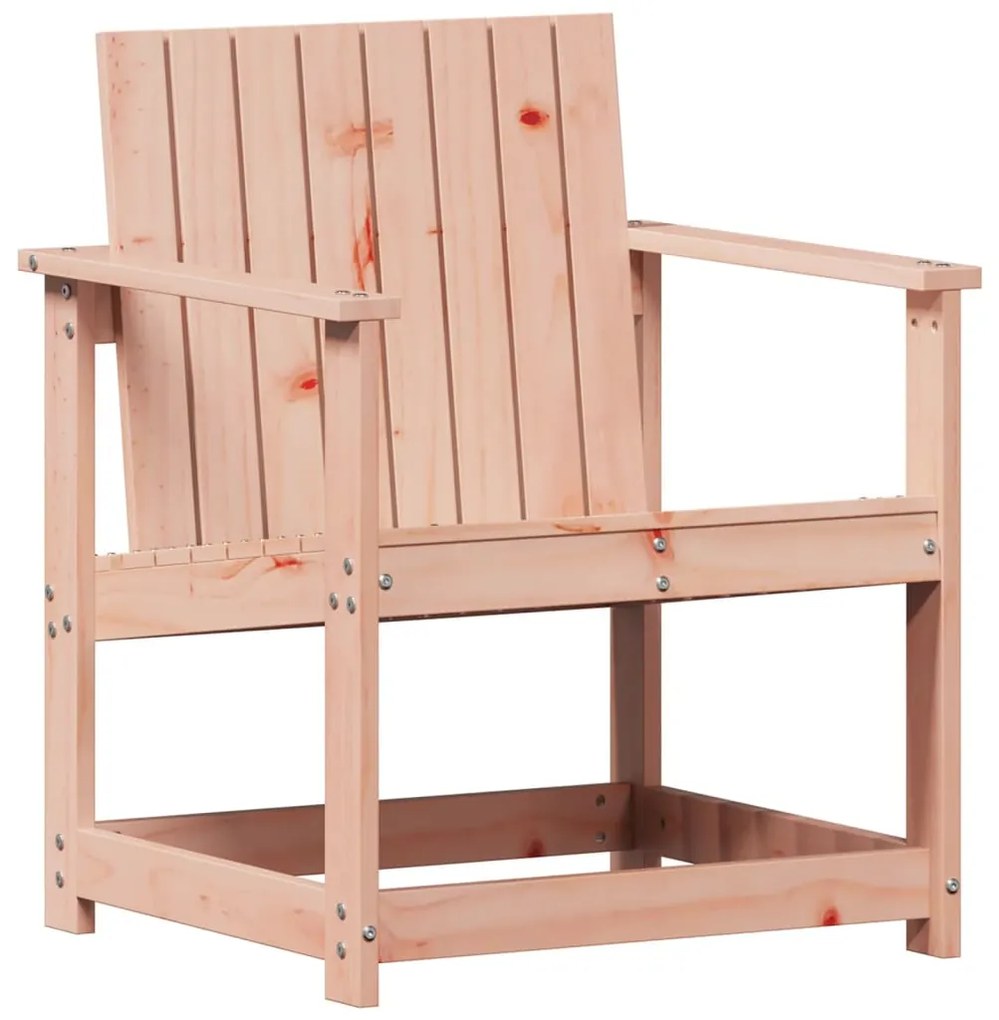 Set salotto da giardino 3 pz in legno massello di douglas