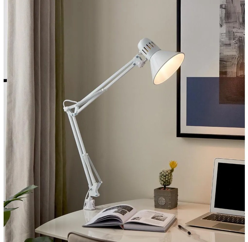 Eglo 90872 - Lampada da tavolo FIRMO 1xE27/40W/230V