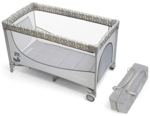 BabyOno - Culla da viaggio BASIC grigio