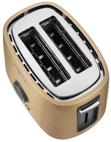 Sencor - Tostapane a due fessure con griglia 1000W/230V beige