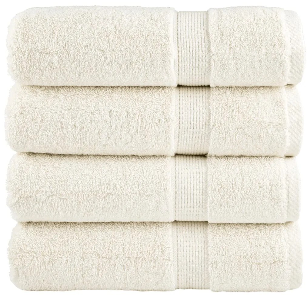 Asciugamani Da Bagno Solund 2 Pz Verdi 100x150 Cm 600 G/m² /