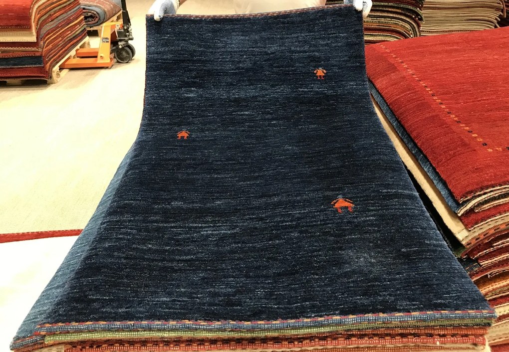 Gashguli Tappeto persiano 120 x 70 Blu (Iran) Annodato A Mano