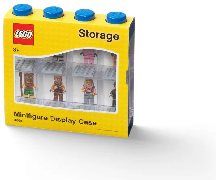 Scatola blu da collezione per 8 minifigure - LEGO®