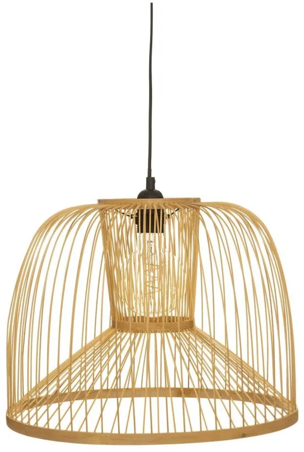 Atmosphera - Lampadario a sospensione con filo AMY 1xE27/40W/230V bambù