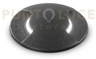 Way round segnapassi ip67 1 luce attacco gu10 nero 9cm doppio fasci...