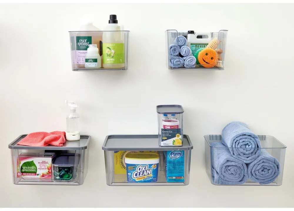 Scatola interna con coperchio in plastica riciclata iD Wallspace - iDesign