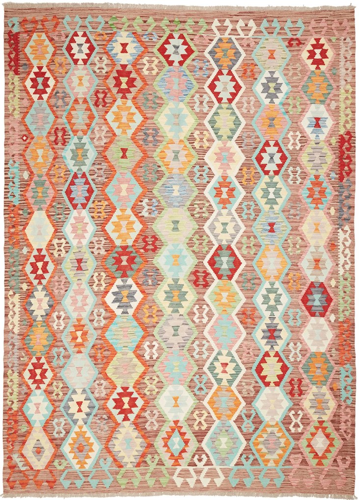 Kilim Tappeto 280x210 (Pakistan) Tessuto A Mano