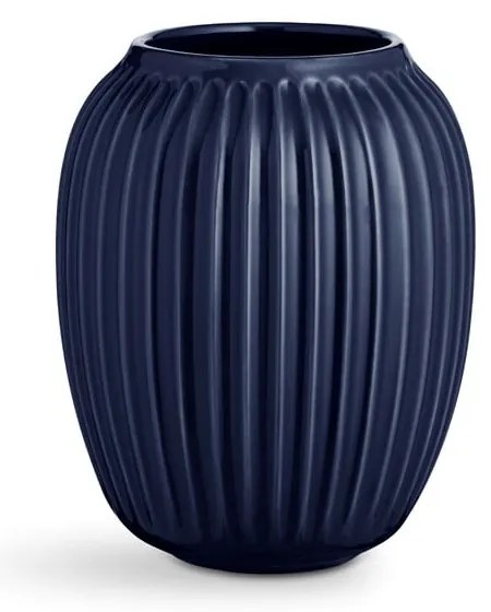 Vaso in ceramica blu scuro Hammershøi - Kähler Design