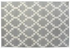 Tappeto DKD Home Decor TX-180641 Crema Grigio chiaro