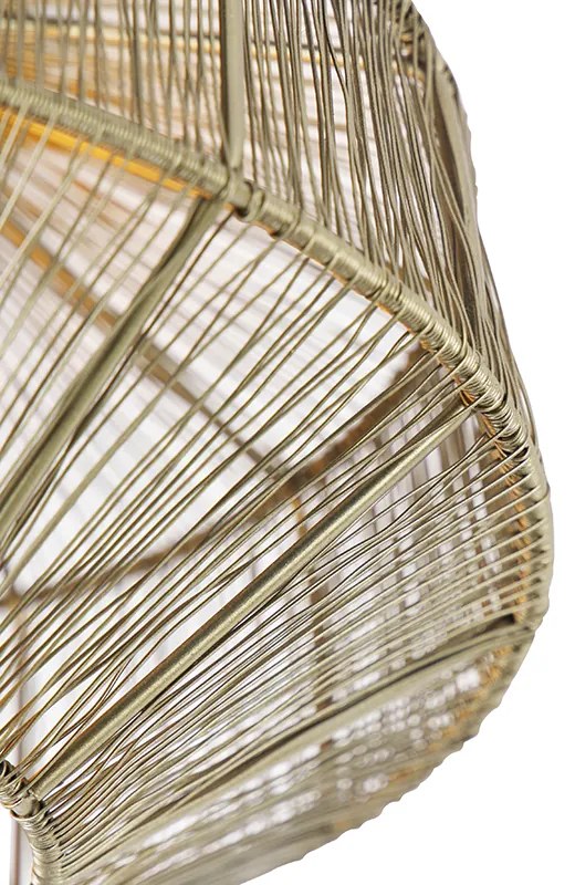 Plafoniera moderna in ottone 30 cm - Bolti