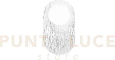 Applique a parete led hockey bianco in metallo e alluminio 6w 700lm...