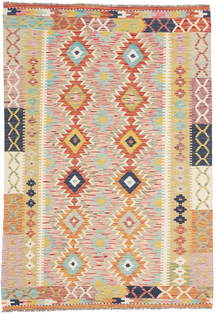 Kilim Tappeto orientale 130x180 (Pakistan) Tessuto A Mano