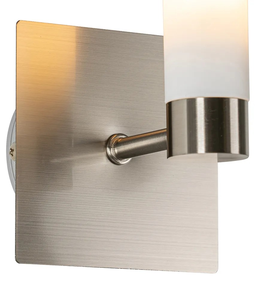 Lampada da parete per bagno moderna in acciaio IP44 - Bath