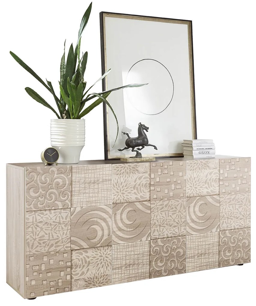 MORI - madia di design moderno a 3 ante