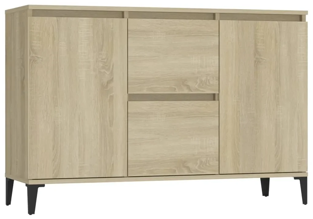 Credenza rovere sonoma 104x35x70 cm in truciolato