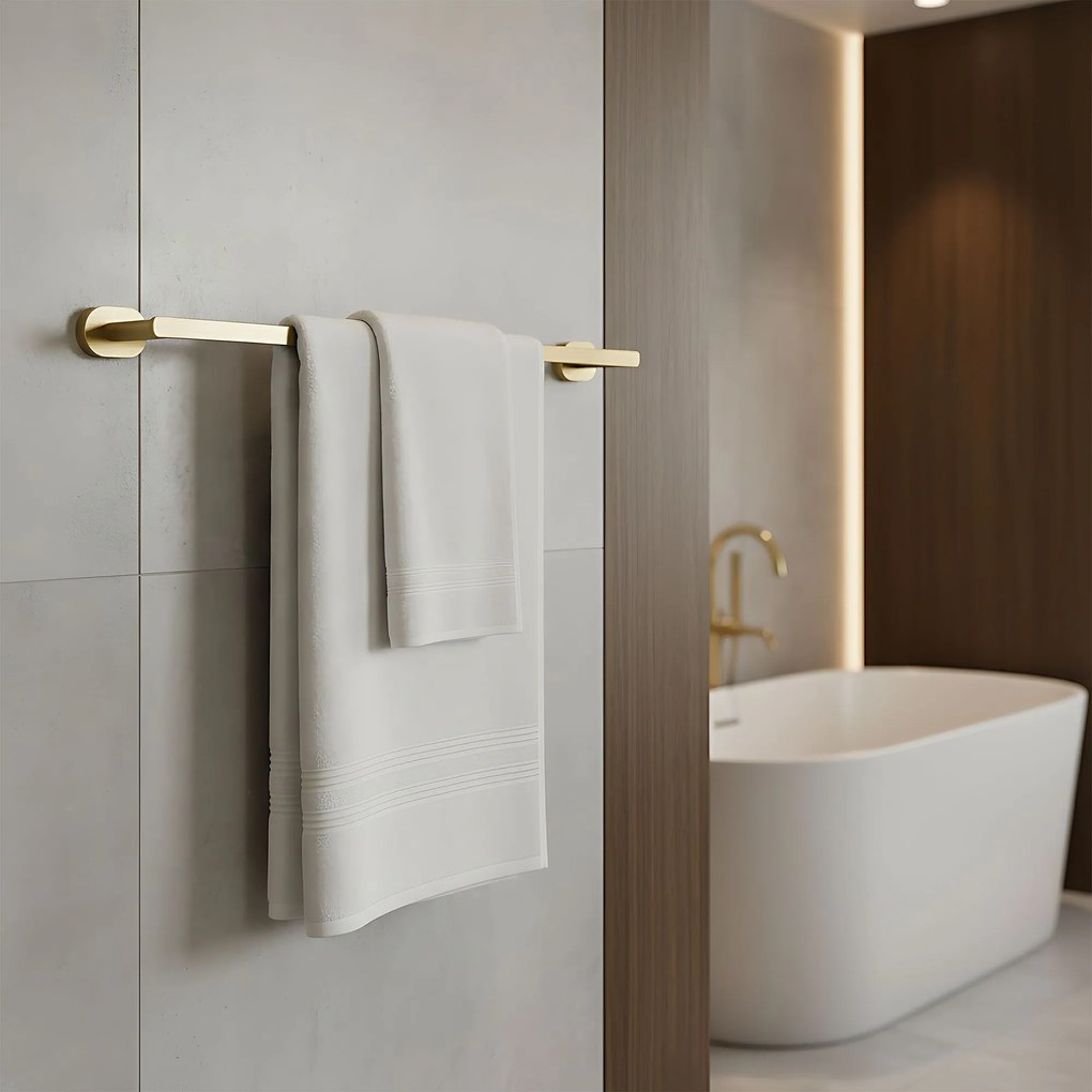 Portasciugamano da bagno Til 101 Brush Gold