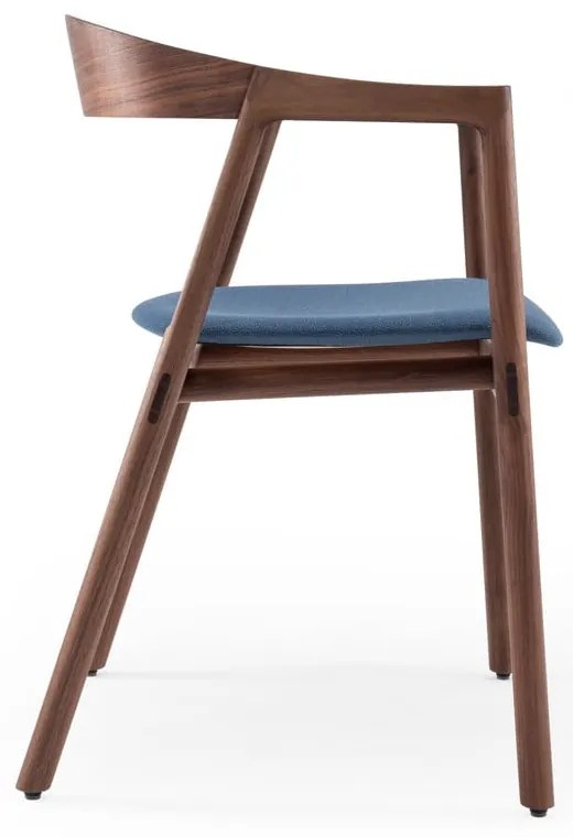 Sedia da pranzo blu/marrone Muna – Gazzda