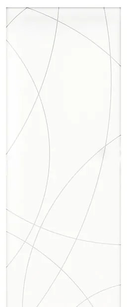 Anta per porta scorrevole Sign in mdf bianco L 93 x H 212 cm reversibile