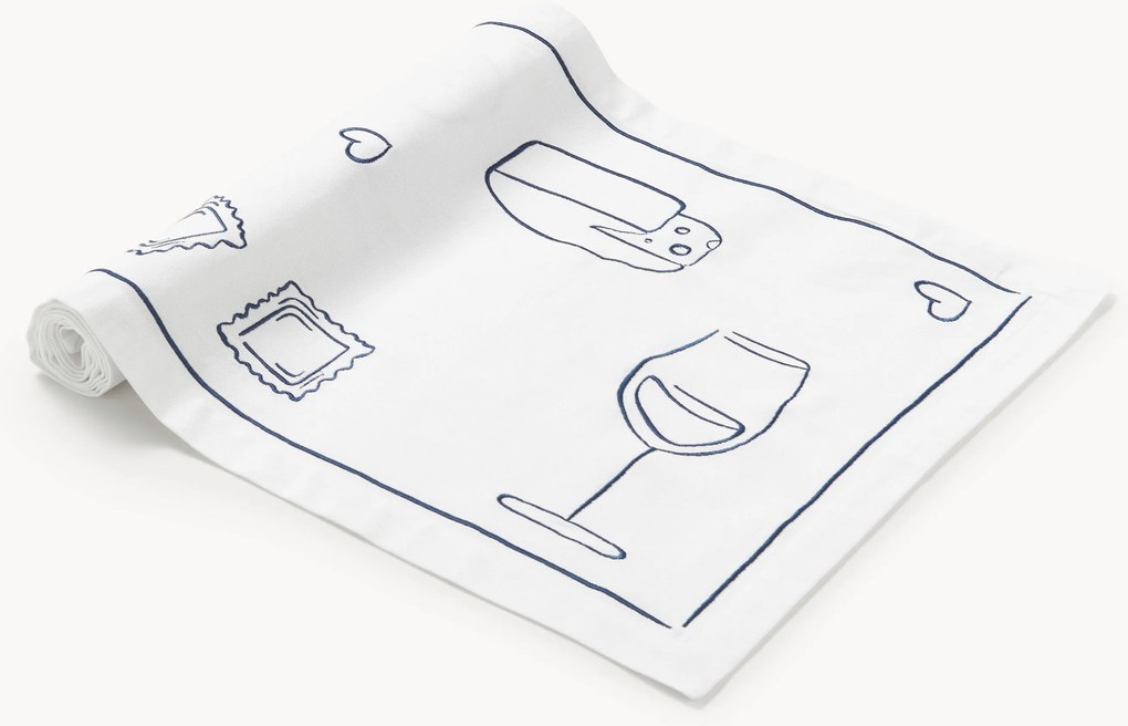 Runner da tavola ricamato Tutti