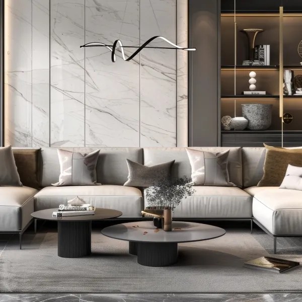 Lampadario LED a sospensione con filo SASH LED/36W/230V nero