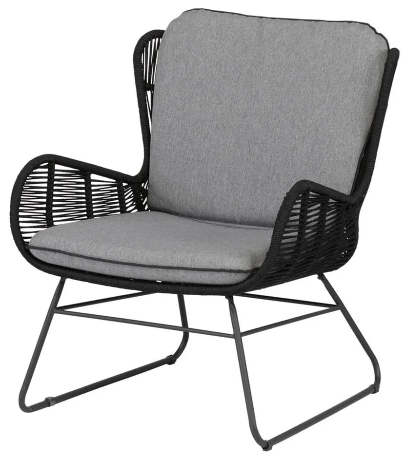 Sedia da giardino nera Grace - Exotan