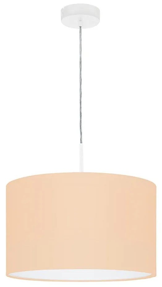 Eglo 97561 - Lampadario a sospensione con filo PASTERI-P 1xE27/60W/230V arancione