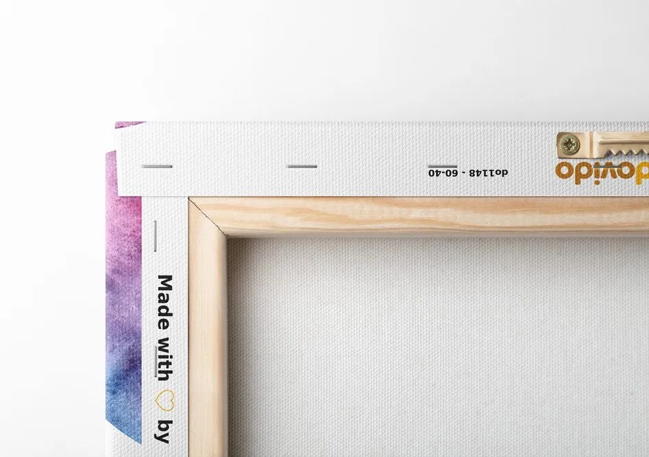 Quadro su tela – Palloncini ad acquerello