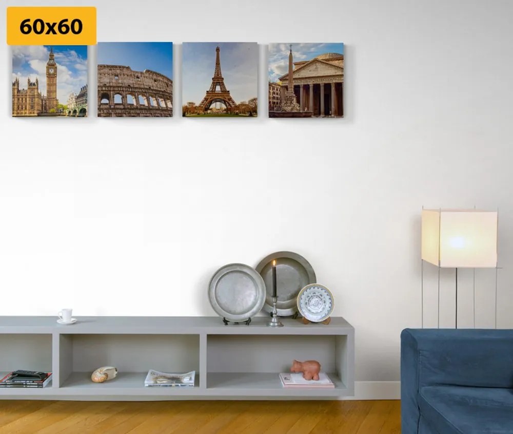 Set di quadri – Per gli amanti dei viaggi