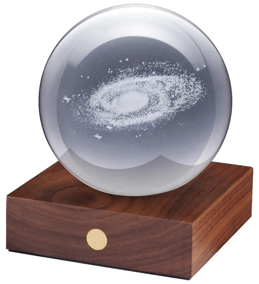 Decorazione luminosa marrone scuro con ricarica USB Amber – Gingko