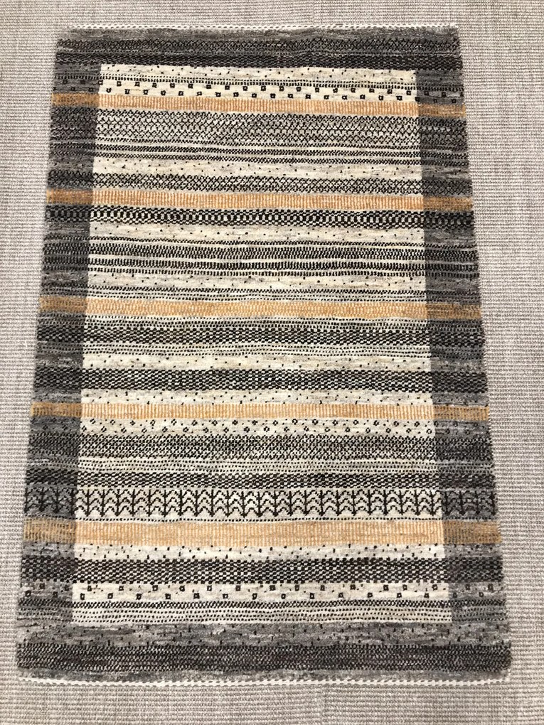 Loribaft Tappeto 120 x 80 Beige (Iran) Annodato A Mano