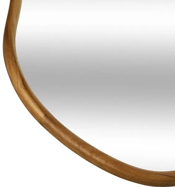 Atmosphera - Specchio da parete LIVIA 75x45 cm paulownia